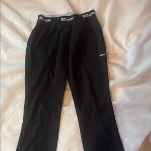 Grey's Anatomy Black Sweatpants with Elastic Waistband